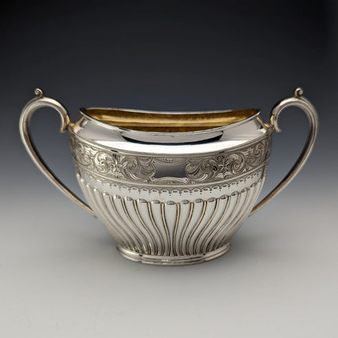 1913年頃 英国アンティーク シルバープレート製 ティーセット James Ballatyne & Sons