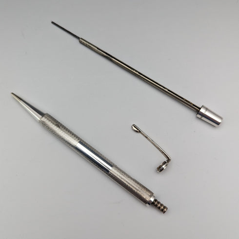 1970 英國 Yard O' 紅色純銀自動鉛筆帶盒