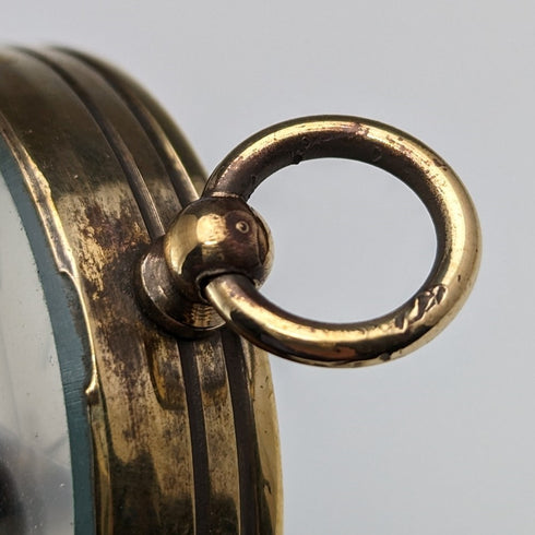 Vintage Brass Compass Foreign