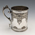 Circa 1870 British Antique Silver Plated Mug Cooper Brothers