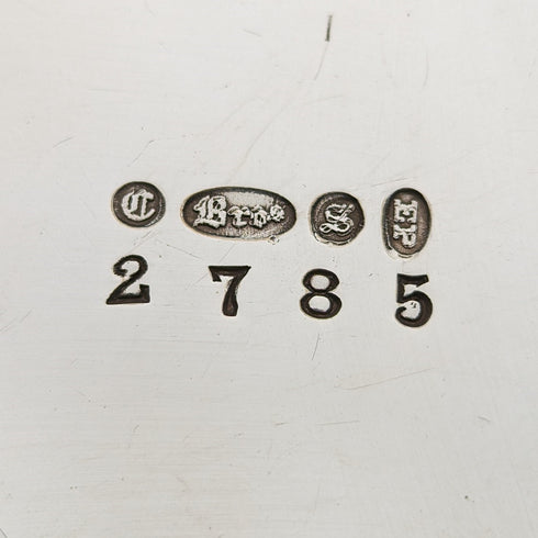 Circa 1870 British Antique Silver Plated Mug Cooper Brothers