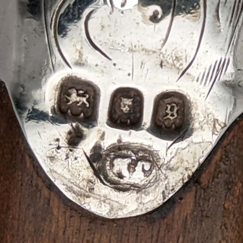 1922 年英國古董男士手杖,彎柄,棕褐色軸,86 厘米