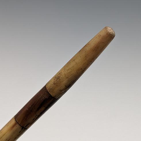 英國復古手杖彎柄牛角軸 90 厘米