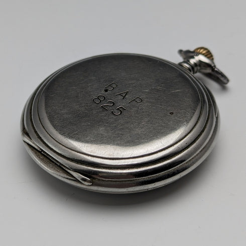 1912年頃 アンティーク ロンジン 懐中時計 鉄道時計 Cal18.49 動作良好