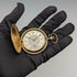 Circa 1923 Antique Longines pocket watch Gold plated hunter case Cal18.50 Good working condition
