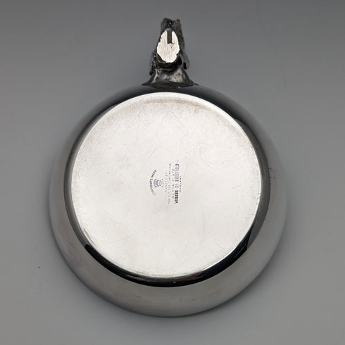 British Vintage Silver Plated Squirrel Decor Bowl Dish VINERS