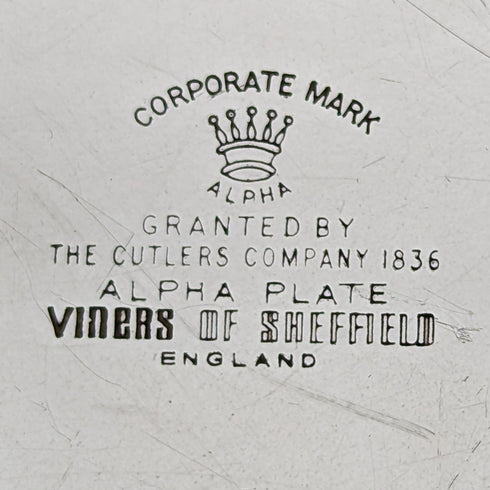 British Vintage Silver Plated Squirrel Decor Bowl Dish VINERS