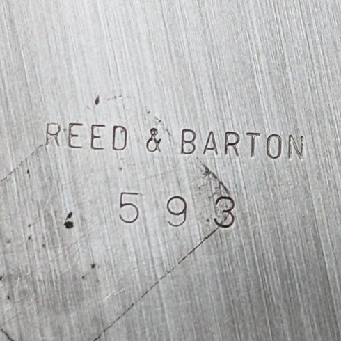 美國復古鍍銀松鼠裝飾堅果盤 Reed 和 Barton 盒裝