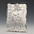 1881 British Antique Sterling Silver Card Case Japonisme Decoration 63g Deakin and Nephew