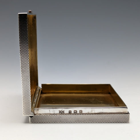 1949 年英國復古純銀玫瑰裝飾煙盒 101 克 JHC