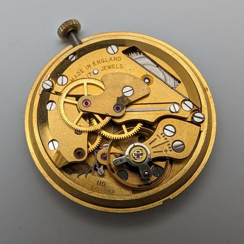 1970 British Vintage JW Benson K9 solid gold case men's watch in good working order