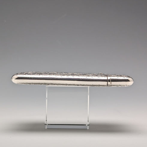 1898年 英国アンティーク 純銀製 カードケース 75g Saunders and Shepherd