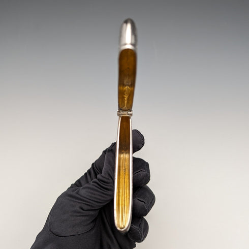 1898年 英国アンティーク 純銀製 カードケース 75g Saunders and Shepherd