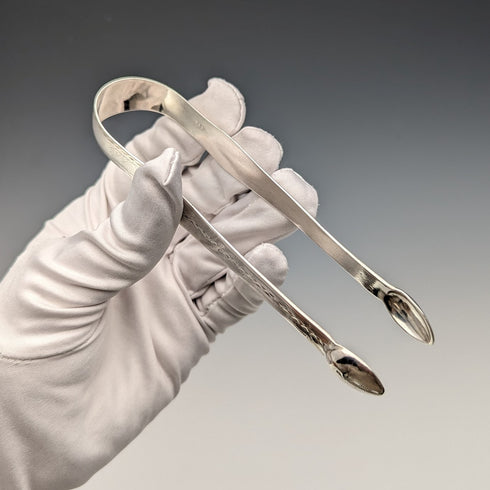 約 1830 年英國古董純銀糖鉗 26 克 Johnathan Hayne