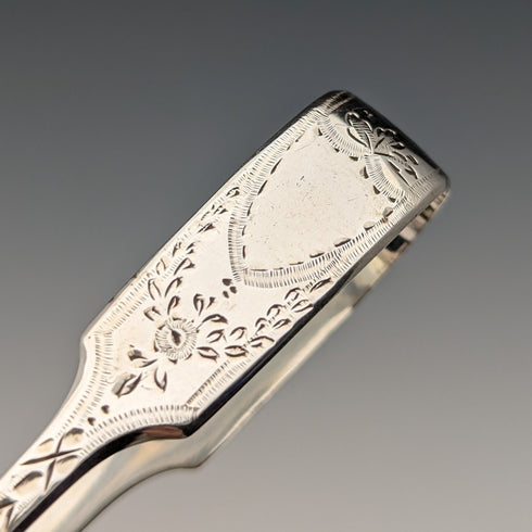 1885 年英國古董純銀糖鉗 28 克 Wakely and Wheeler