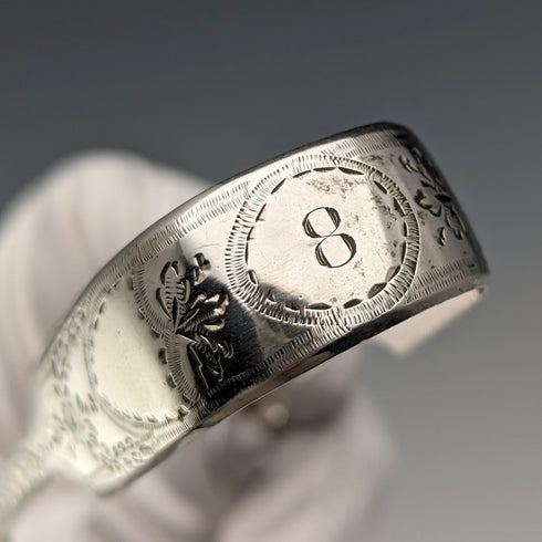 1885 年英國古董純銀糖鉗 28 克 Wakely and Wheeler