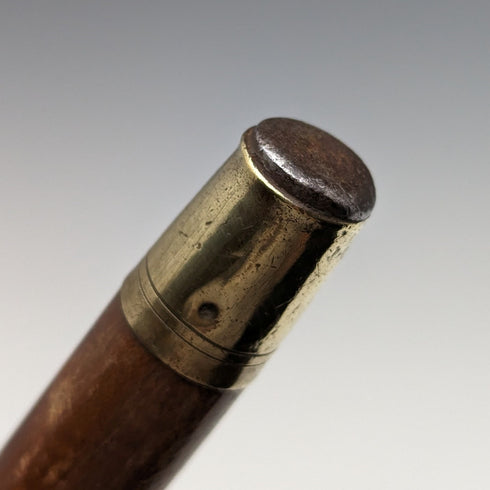 英国ヴィンテージ 紳士用ステッキ 樹脂製ラビットヘッドハンドル 90cm