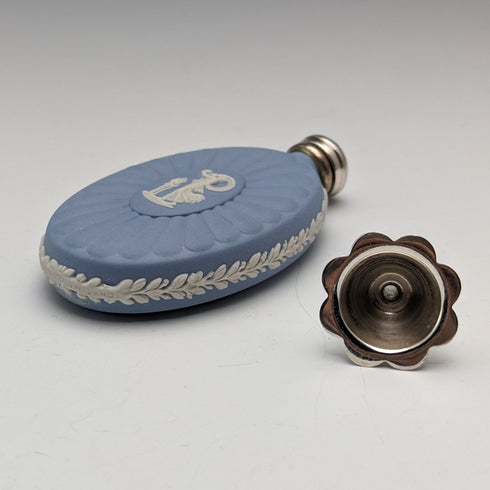 英國復古 Wedgwood Jasperware 橢圓形香水瓶