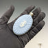 British Vintage Wedgwood Jasperware Oval Perfume Bottle
