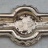 Broche de plata de ley con diseño de herradura, antigüedad británica de 1897, Ward Brothers