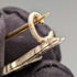 Broche de plata de ley con diseño de herradura, antigüedad británica de 1897, Ward Brothers