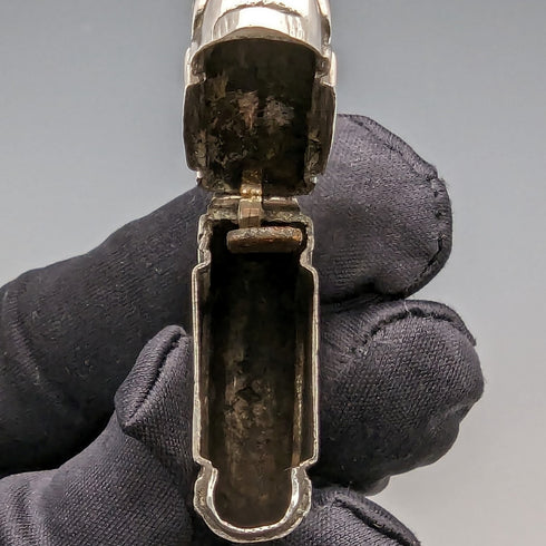 1893年 英国アンティーク 純銀製 ヴェスタケース 12g マッチケース Revell and Co