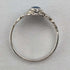 British Vintage Jewelry Bluestone Sterling Silver Ring (No. 9.5) Ring