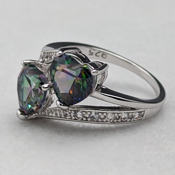 英國復古珠寶多色純銀 Toi Emore 戒指(9.5 號)戒指