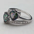 British Vintage Jewelry Multicolor Sterling Silver Toi Emore Ring (No. 9.5) Ring