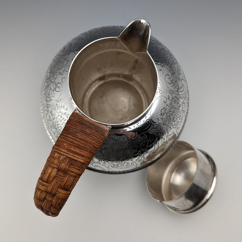 英国ヴィンテージ シルバープレート製 2パイントジャージージャグ