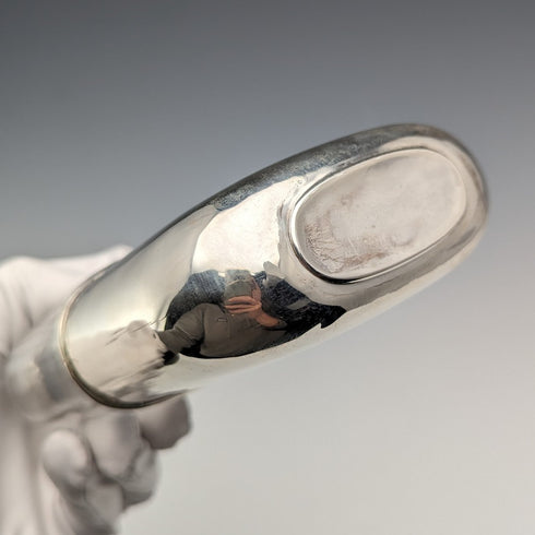 1895 年英國古董純銀和玻璃九柱酒壺 James Dixon and Sons