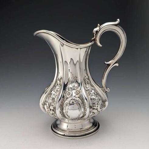1873年 英国アンティーク シルバープレート製 ティー/コーヒーセット Elkington