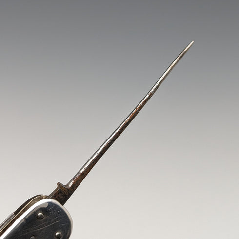 1923 年英國復古純銀手柄多功能工具 Needham Brothers