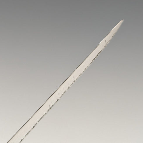 19 世紀早期格魯吉亞英國古董白色珍珠手柄純銀刀片小刀