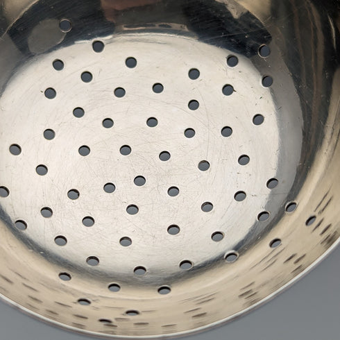 ヴィンテージ 純銀製 ティーストレーナー 透かし彫刻 40g