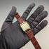 1949 British Vintage Benson K9 solid gold rectan Dennison case mechanical watch in good working order