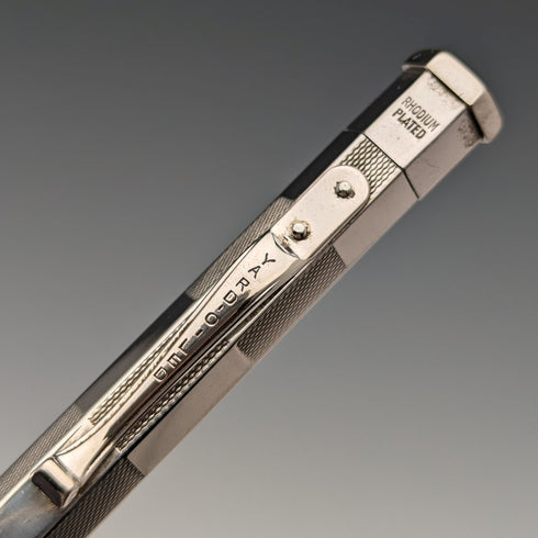 英國復古 Yard O' Red 鍍銠六角驅動鉛筆紙盒裝