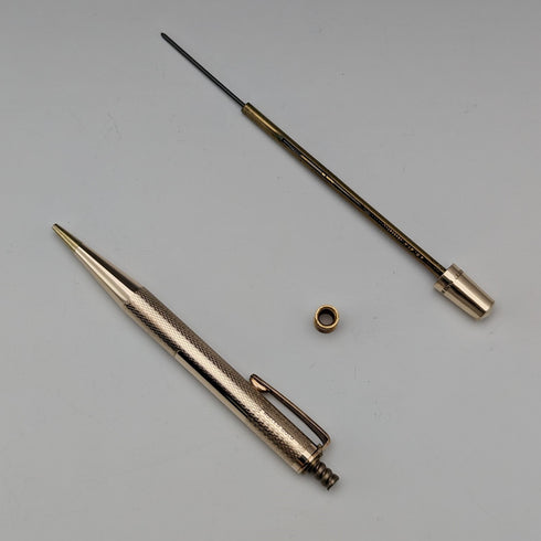 英國復古 YARD-O-LET 捲金推進式迷你鉛筆 YARD-O-LETTE