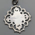 Circa 1900 British Antique Sterling Silver Albert Chain 62g Medal Fob