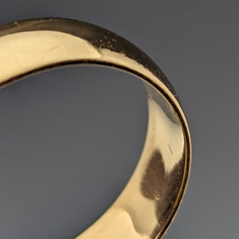 1983 年英國復古珠寶 K18 金戒指 3.2 克戒指 Michael Slade