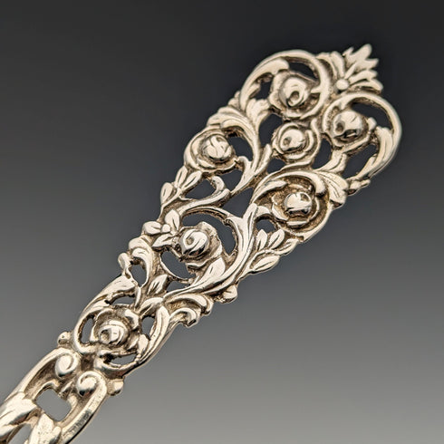 1946年 スウェーデン製 830シルバー製 ピアス装飾 ペストリーサーバー GEWE