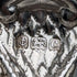 1902年 英国アンティーク 純銀製 花装飾 ディッシュ 43g Walker and Hall