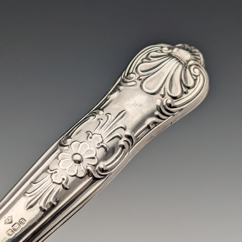 1969 年英國復古純銀手柄麵包刀哈里森兄弟