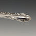 1969 British Vintage Sterling Silver Handle Bread Knife Harrison Brothers