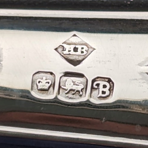 1969 年英國復古純銀手柄麵包刀哈里森兄弟