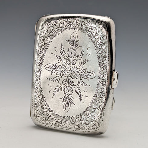 1912 年英國古董純銀煙盒 62 克 Joseph Gloster