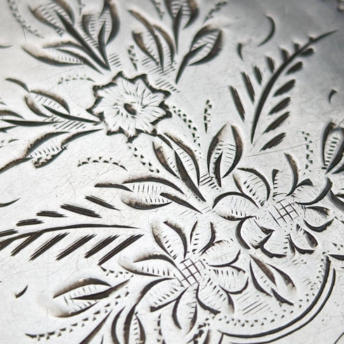 1912 年英國古董純銀煙盒 62 克 Joseph Gloster