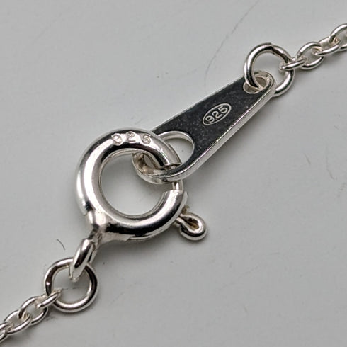 英國復古翡翠吊墜 & 純銀項鍊