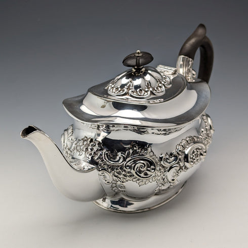 1905年頃 英国アンティーク シルバープレート製 ティーセット Fenton Brothers