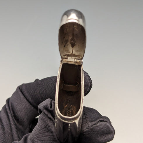 1895 年英國古董純銀 Vesta 盒 25 克火柴盒 Joseph Gloster